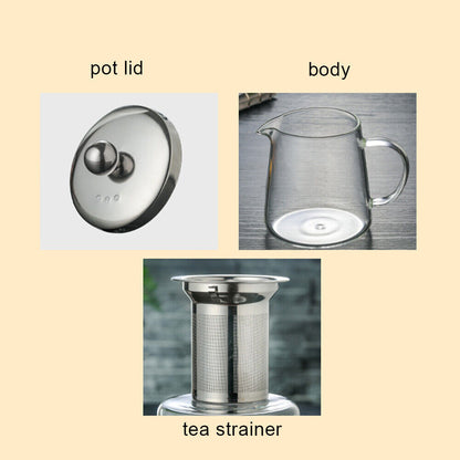 Clear Glass Teapot