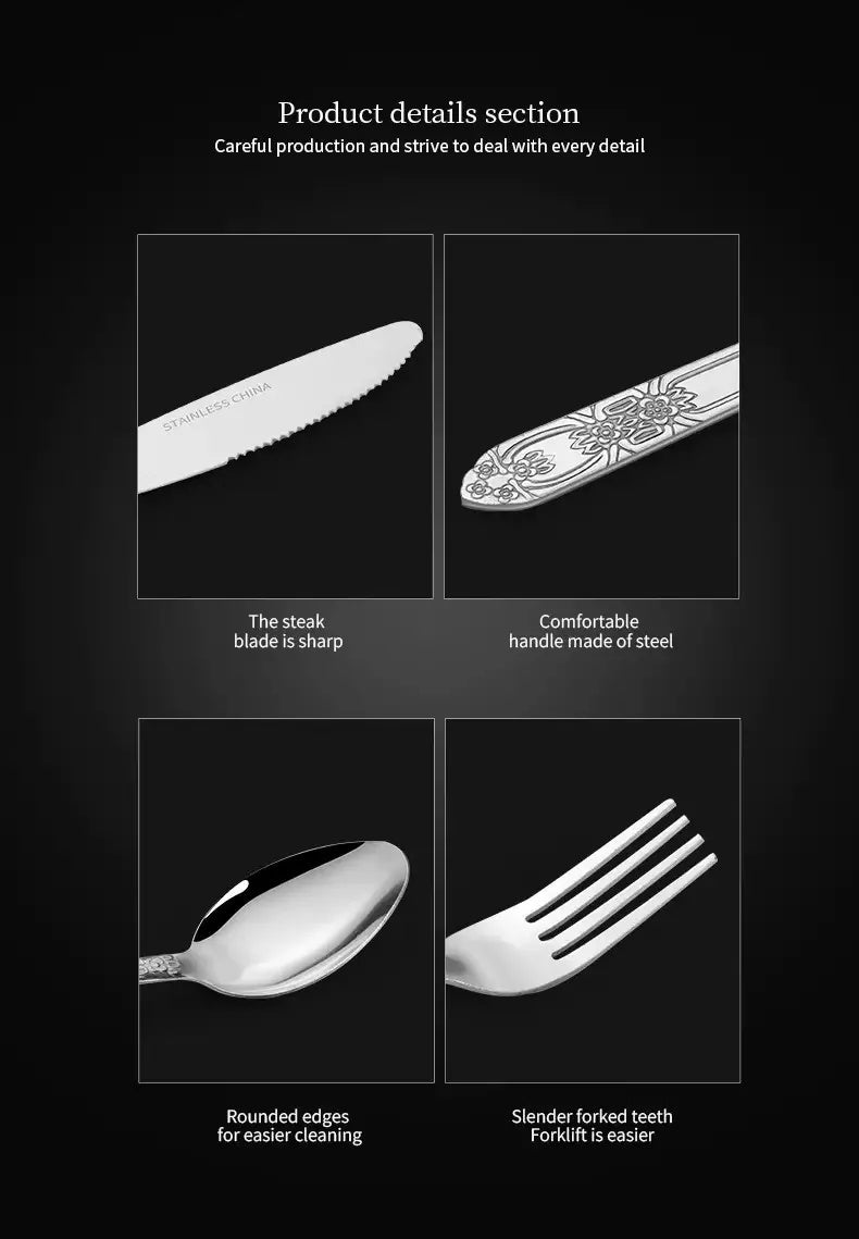 Premium Cutlery Flatware Set